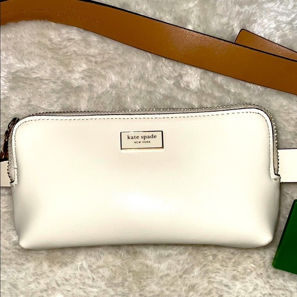 Kate Spade Saffiano leather zip top belt bag - Picture 3 of 8